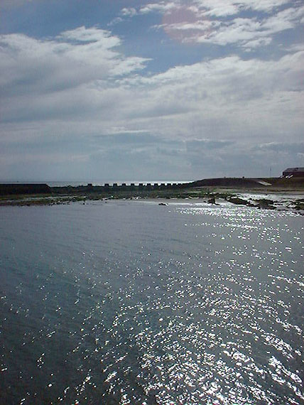 View towards the Breakwater.